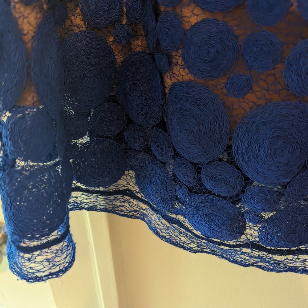 Anthropologie Eva Franco Blue "Albustru" Circle Skirt - Picture 14 of 16